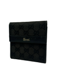 Gucci GG Monogram Leather Trifold Wallet