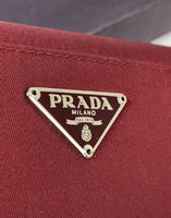 Prada Tessuto Nylon Trifold Wallet