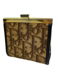 Dior Trotter Monogram leather coin pouch