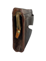 Celine Macadam Leather Clutch Bag