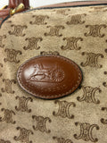 Celine Macadam Canvas Boston Bag