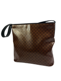 Celine Monogram Leather Shoulder Bag
