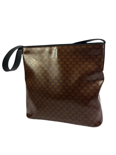 Celine Monogram Leather Shoulder Bag