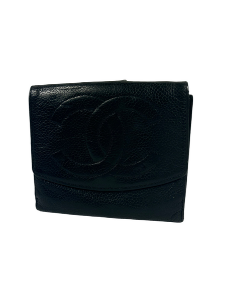 Chanel CC Leather Bifold Wallet