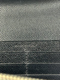 Yves Saint Laurent Leather Long Wallet