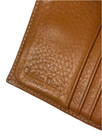 Dior D Buckle Leather Bifold Wallet