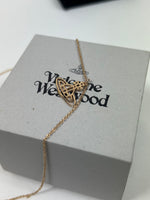 Vivienne Westwood Flat Orb Pendent Necklace