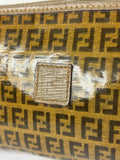 Fendi Zucca Monogram Clutch Bag