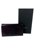 Gucci G Leather Long Wallet