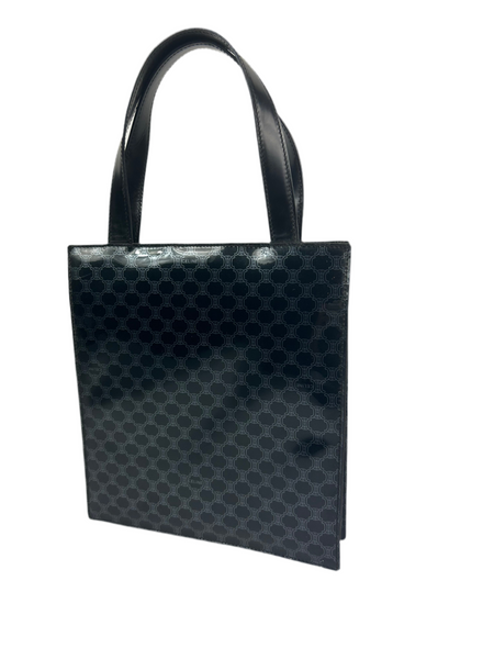 Celine Macadam Leather Tote Bag