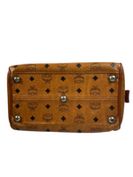 MCM Cognac Leather Shoulder Bag
