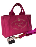 Prada Canapa Fuxia Tote Bag