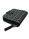 Fendi Zucca Monogram Zippy Wallet