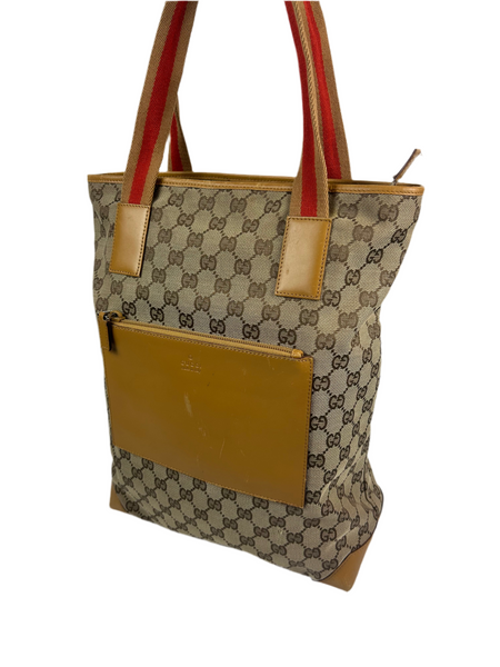 Gucci GG Monogram Canvas Tote Bag