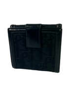 Dior Black Trotter Bifold Wallet