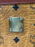 MCM Cognac Leather Clutch Bag