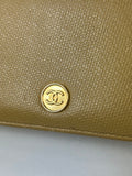 Chanel CC Leather Long Wallet