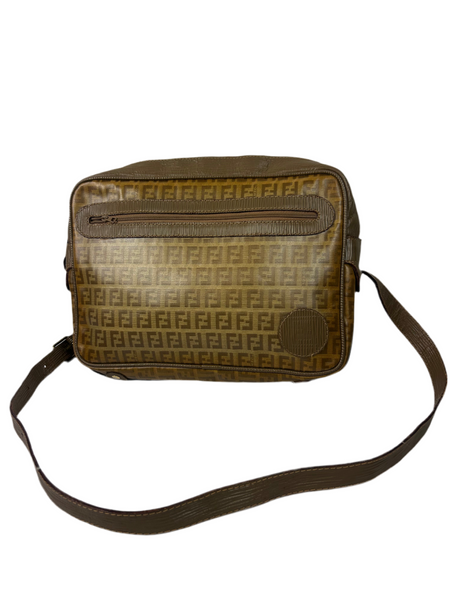 Fendi Zucca Monogram Crossbody Bag