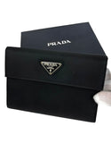 Prada Tessuto Nero Trifold Wallet