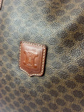 Celine Macadam Leather Duffle Bag