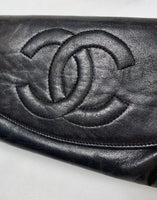 Chanel CC Leather Clutch wallet