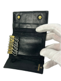 Chanel CC Caviar Leather Key Holder