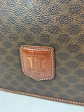 Celine Macadam Leather Crossbody Bag