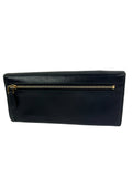 Prada Nero Bow Leather Long Wallet