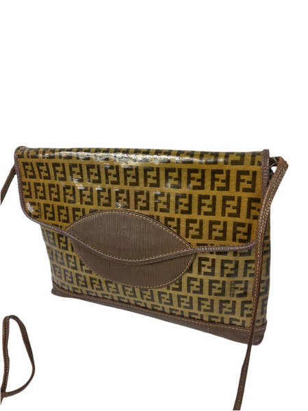 Fendi Zucca Monogram Crossbody Bag