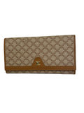 Celine Macadam Leather Long Wallet