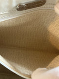 Fendi FF White Leather Crossbody Bag