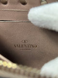 Valentino Studded Leather Zippy Wallet