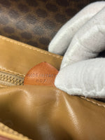 Celine Macadam Leather Shoulder Bag