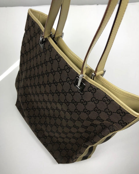 Gucci GG Canvas Monogram Tote Bag