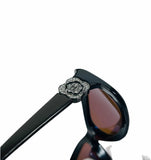 Chanel 638/8W CC Encrusted Sunglasses