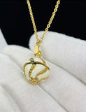 Vivienne Westwood Swirl Orb Necklace