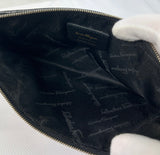 Ferragamo Black Leather Shoulder Bag