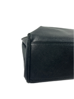 Ferragamo Black Leather Tote Bag