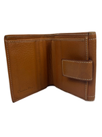 Dior D Buckle Leather Bifold Wallet