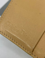 Dior 2008 Trotter Belt Monogram Bifold Wallet