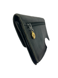 Chanel CC Caviar Leather Long Wallet
