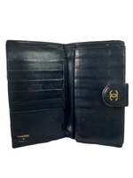 Chanel CC Quilted Leather Long Wallet