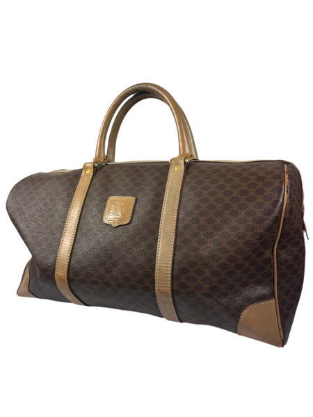 Celine Macadam Leather Duffle Bag
