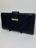 Gucci GG Guccissima leather long wallet