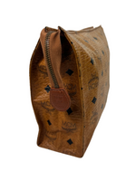 MCM Cognac Leather Clutch Bag