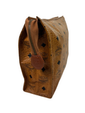 MCM Cognac Leather Clutch Bag