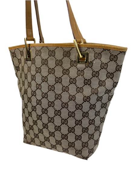 Gucci GG Canvas Monogram Tote Bag