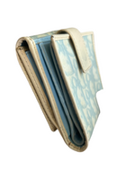 Dior Blue Trotter 1 Bifold Wallet