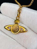 Vivienne Westwood Encrusted Orb Necklace