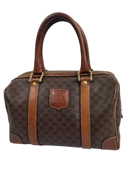 Celine Macadam Leather Hand Bag